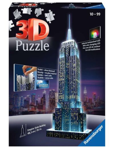 Puzzle 3D 'Empire State Building - Night Edition