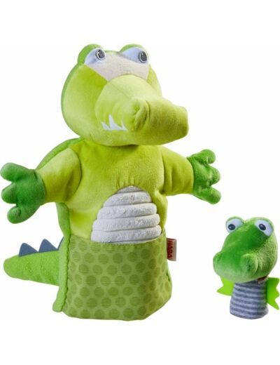 Marionnette Crocodile et son bébé