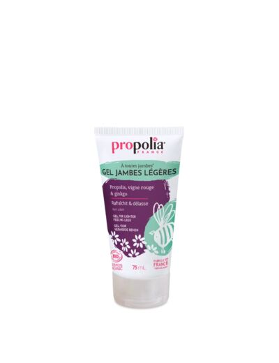 Manino : Propolia Gel Jambes Légères Propolis Ginkgo Vigne Rouge Bio 100 ml