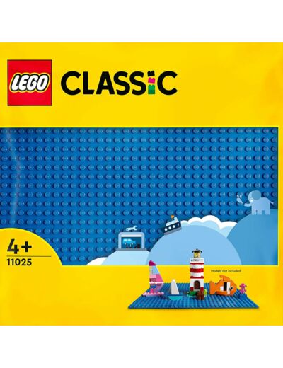 Lego - La plaque de construction bleue - 11025