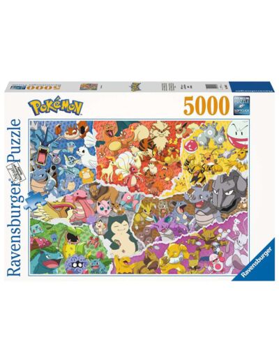 Puzzle Ravensburger - Pokémon Allstars - 5000 Pcs - 168453