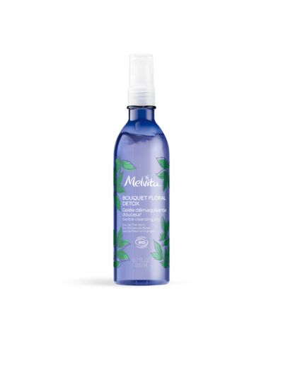 Melvita : Bouquet floral détox : Gelée démaquillante adoucissante 200 ml