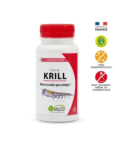 MGD : Krill Huile 60 caps Marine 590 mg