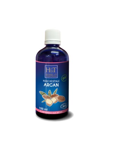 Herbes & Traditions : Huile Végétale ARGAN 1ERE Pression Bio 100 ml