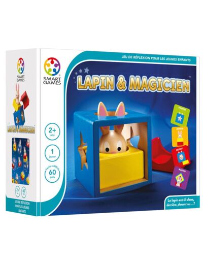 Smartgames lapin & magicien jeu de logique pour enfant