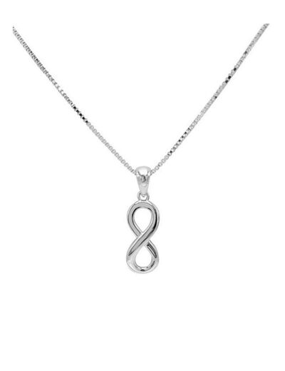 COLLIER EN ARGENT AVEC INFINI