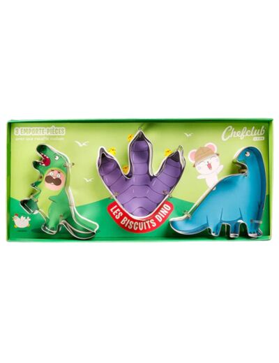 Emporte-pièces les biscuits dinos