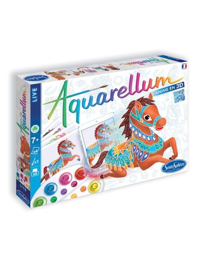 Aquarellum live - Chevaux 3D
