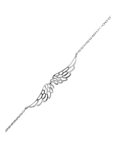 BRACELET EN ARGENT AILES D'ANGE