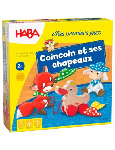 HABA - 1307050003 - MES PREMIERS JEUX - COIN-COIN ET SES CHAPEAUX - FR