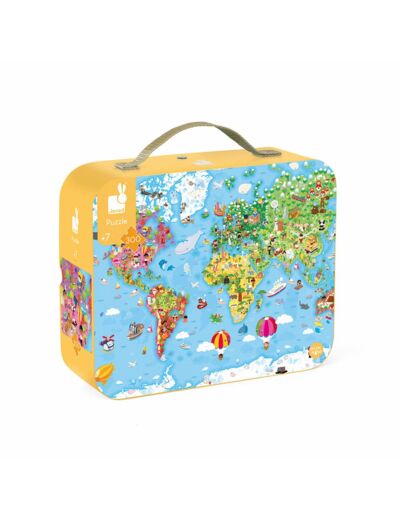 PUZZLE GEANT DU MONDE - 300 PCS