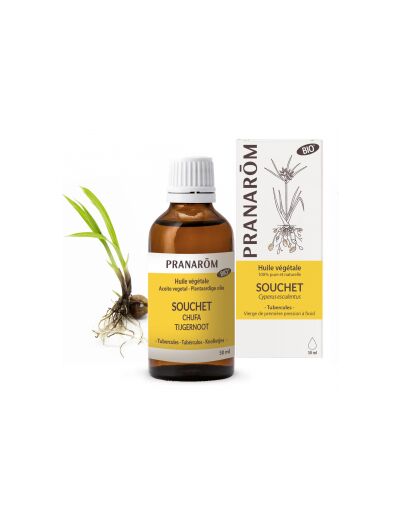 Pranarom-Huile végétale souchet Bio 50 ml