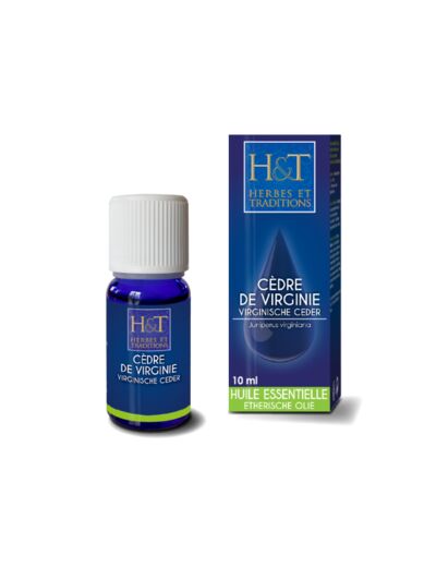 Herbes & Traditions : Huile essentielle CEDRE DE VIRGINIE 10 ml