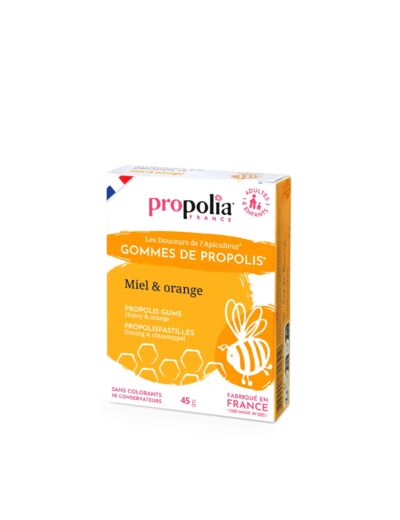 Manino : Propolia Gommes Propolis Orange 45 gr