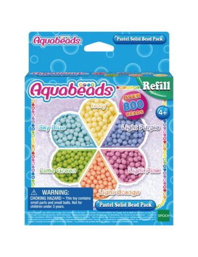 Aquabeads - La recharge pastel - 31505