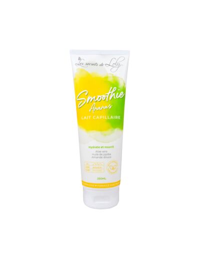 Les Secrets de Loly : Lait Capillaire Smoothie Ananas - 250 ml