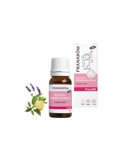 Pranarom-PranaBB Solution défenses naturelles Bio 10 ml