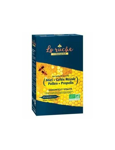 Manino : La Ruche Merveilles de la Ruche Bio 1500 mg 20 x 15 ml