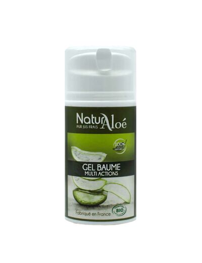 Naturaloe : Gel d'Aloe Vera non pasteurisé Bio & Demeter 500 ml