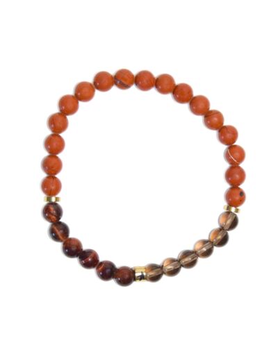 Claraline : Bracelet Chakra Racine Perles