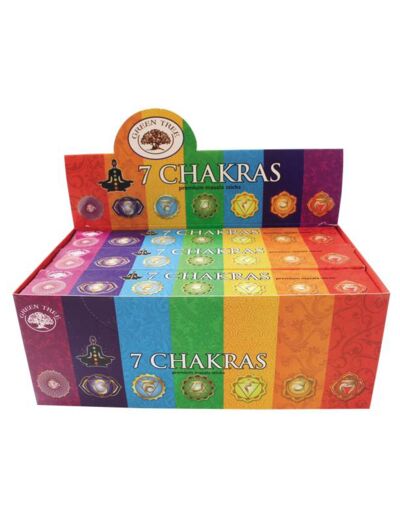 Claraline : Encens Green 7 Chakras 15 g