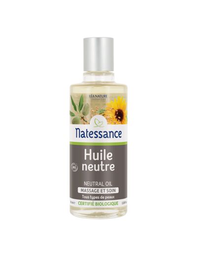 NATESS Huile neutre 100% pure 100 ml-Massage