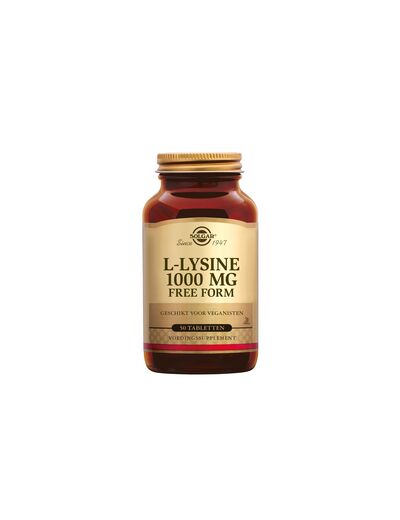 Solgar-L-Lysine 1000mg  50 comp