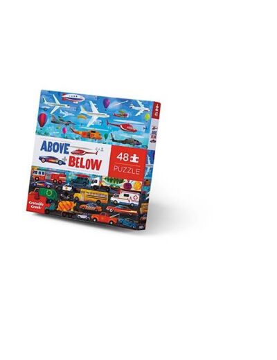 Puzzle above & below things that goes 48 pcs