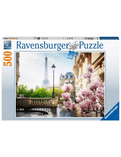 Puzzle 500 pièces - Le printemps à paris