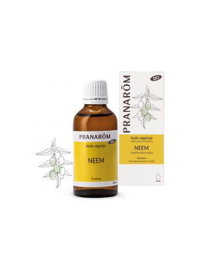 Pranarom-Huile Végétale Neem Bio 50 ml