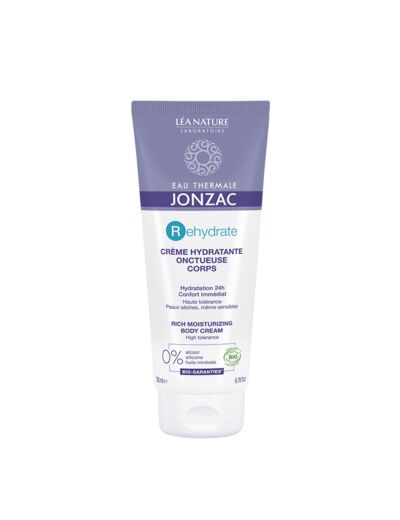 Jonzac : ETJ Rehydrate - Crème Hydratante Onctueuse Corps 200 ml