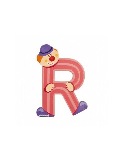 CLOWN LETTER R