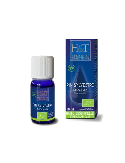 Herbes & Traditions : Huile essentielle PIN SYLVESTRE BIO 10 ml