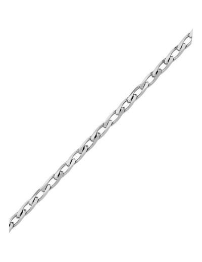 CHAINE EN ARGENT MAILLE GOURMETTE 1,3 MM