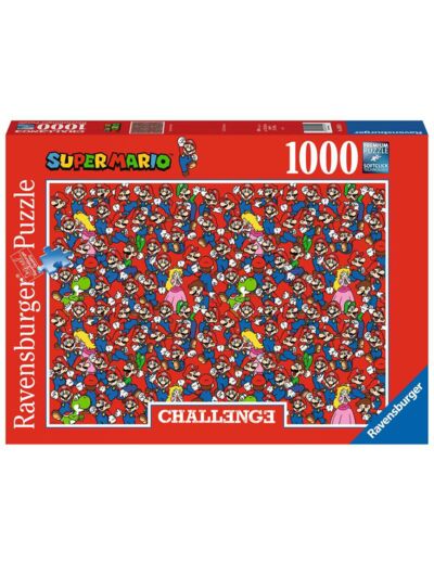 Puzzle Ravensburger  - Super Mario Challenge - 1000 Pcs - 165254