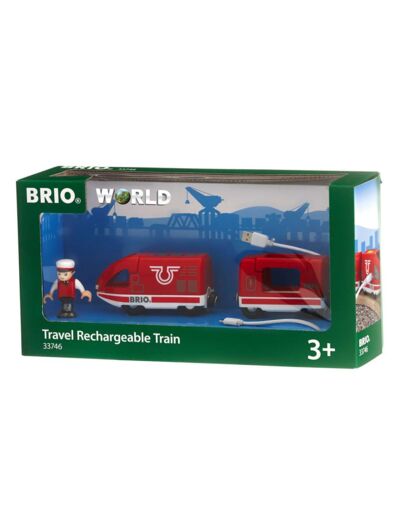 Brio - Train de Voyageur Rechargeable - 33746