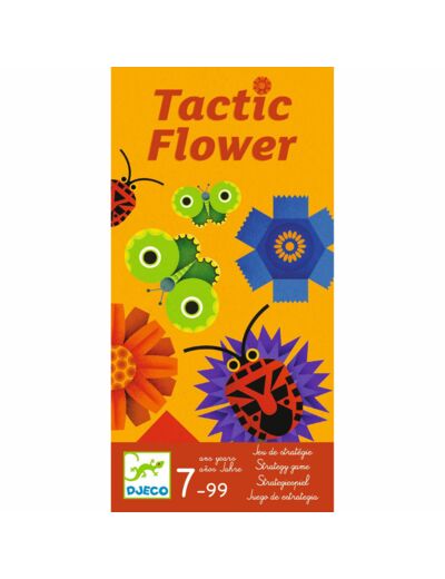 Djeco 2 speelers spel Tactic Flower