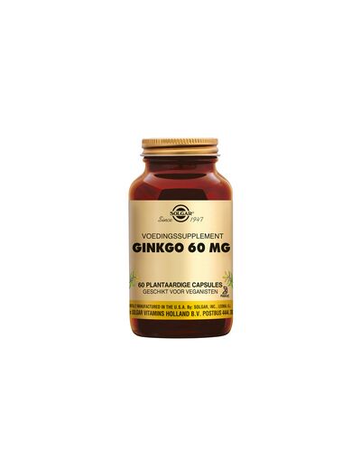 Solgar-Ginkgo 60 mg 60 gel