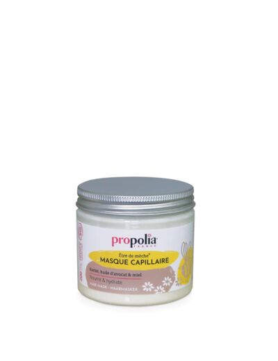 Manino : Propolia Masque Capillaire Bio Karité Huile Avocat Miel 200 ml