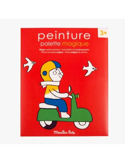 Peinture palette magique - Les popipop