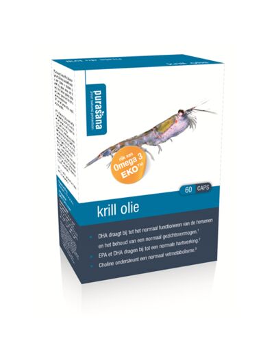 Purasana-Huile de krill 500 mg 60 caps
