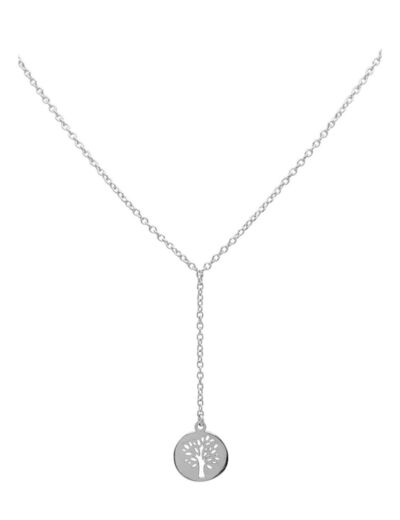 COLLIER EN ARGENT AVEC ARBRE DE VIE