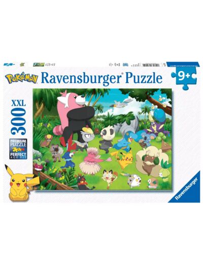 Puzzle 300 pièces - Pokemon sauvages
