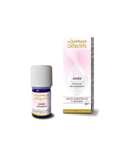 Herbes et Traditions : Quantique Olfactif Aimer Bio 5 ml Agir Bio 5 ml