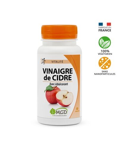 MGD : Vinaigre de Cidre 650 mg 60 comp