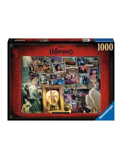 Puzzle Ravensburger - Villainous : Cruella - 1000 Pcs - 168866