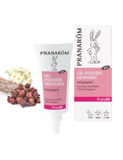 Pranarom-PranaBB Gel Poussées Dentaires Bio 15 ml