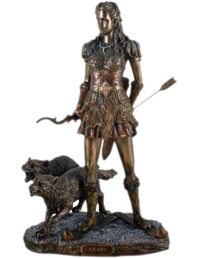 Studio Collection Skadi, mythologie nordique, déesse de chasse