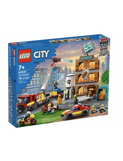 Lego City - La brigade des pompiers - 36260321LEG