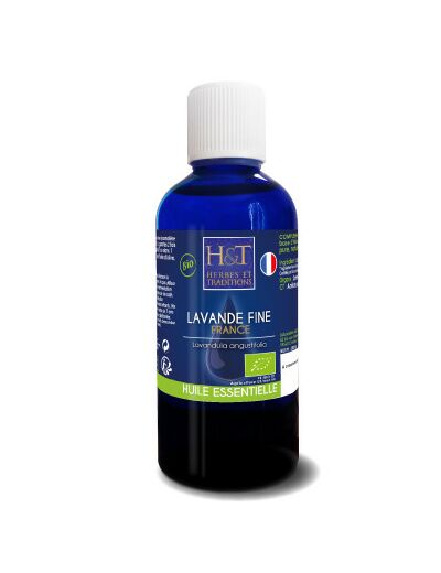 Herbes & Traditions : Huile essentielle LAVANDE FINE 100ml